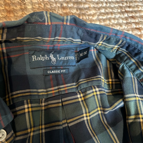 Ralph lauren plaid casual shirt - Picture 2 of 2